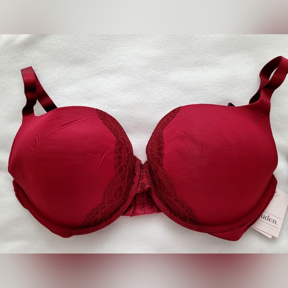 NWT 2-Bra Set, Padded Plungr T-shirt Bra, Convert to Criss Cross. Sz 36DD - Picture 6 of 16